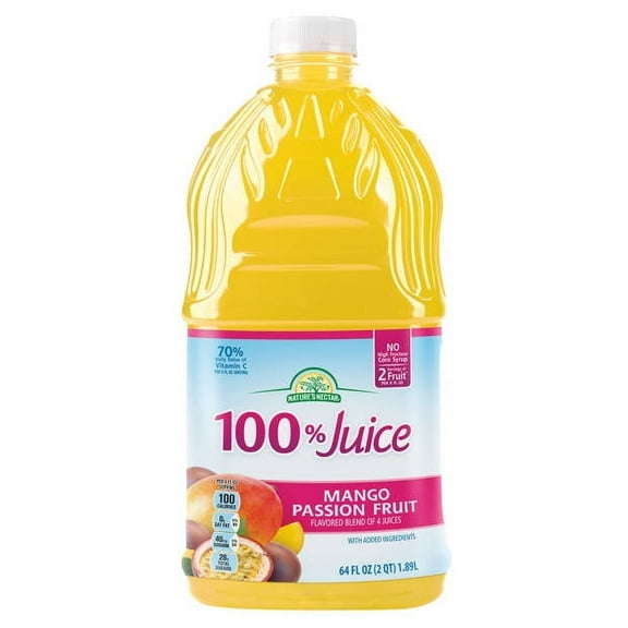 Nature's Nectar 100% Mango Passion Juice, 64 fl oz
