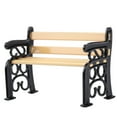 thumbnail image 2 of 1/12 Garden Bench, Easy To Use 1/12 Bench Chair, Light Weight Durable For Kids Gifts, 2 of 8
