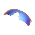 thumbnail image 2 of Walleva Ice Blue Mr. Shield Polarized Replacement Lenses For Oakley M Frame Hybrid Sunglasses, 2 of 6