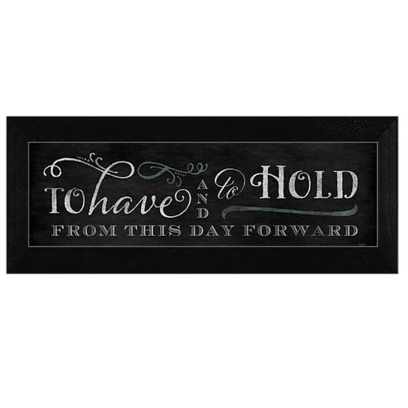 TrendyDecor4U To Have And To Hold By Mollie B. Printed Wall Art MOL779-276