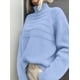 thumbnail image 3 of Suéter PRETTYGARDEN Otoño 2025 de Punto Grueso con Cuello Alto M, 3 of 6