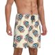 thumbnail image 2 of Balery 70s Disco Ball Pantalones cortos de pijama de punto de algodón para hombre con cinturilla y bolsillos-XX-Large, 2 of 6