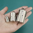 thumbnail image 2 of Pure Titanium Waterproof Storage Jar with Glass Seal - Portable Mini Container for Medicine, Small Items | Dustproof, Moisture-Proof, Easy Access Design for Daily Use & Outdoor Emergencies (T10 New, 2 of 6