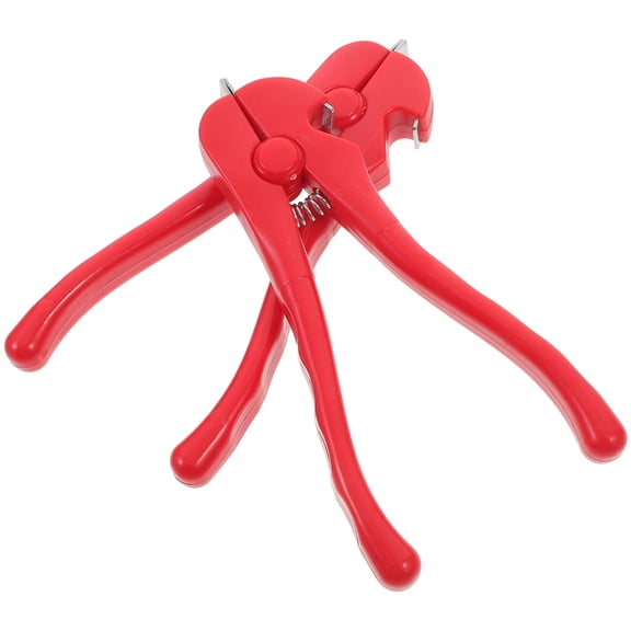 IDEANATEGRATE 2Set Oyster Shucker Tool Red Clam Openers for Easy Cleaning Home