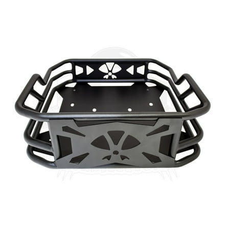 BASKET TRAIL SUPPORT LUGGAGE REAR RACK BLACK 4 HONDA CT CT125 HUNTER CUB BIKE