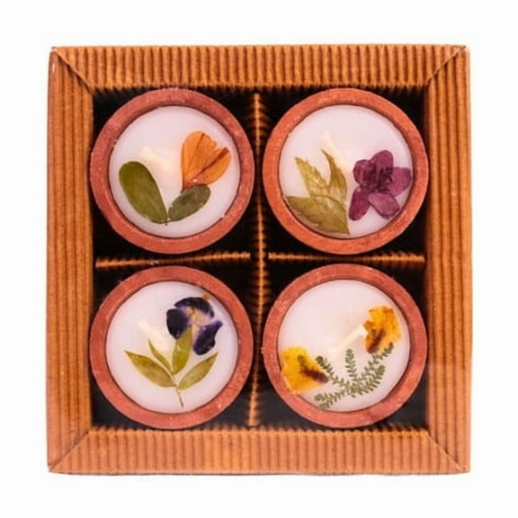 Set of 4 Scented Candle Box