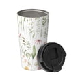 thumbnail image 2 of Fotbe Wildflower Watercolor 2 Printed Insulated Travel Coffee Mug Spill Proof Leak Proof Stainless Steel Coffee Tumbler Reusable Coffee Cups with Lids Thermos, 2 of 8