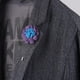 thumbnail image 2 of Hecho Boutonniere Stick Solapa Tie Pin Broche Flor Hombres, 2 of 9