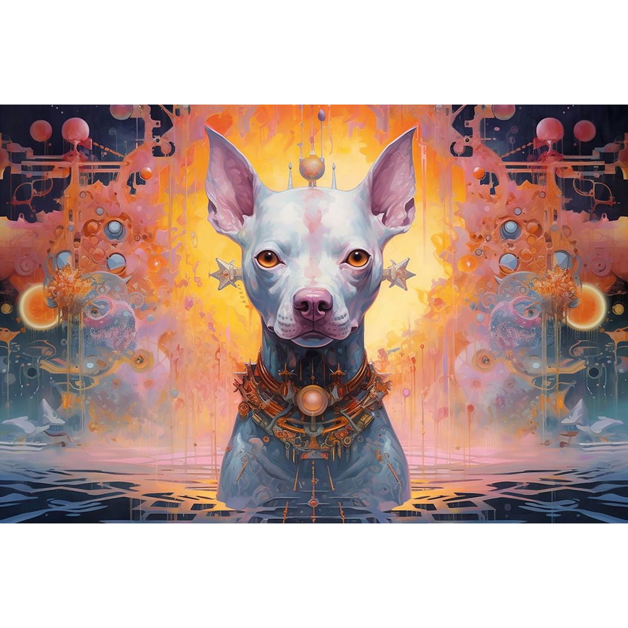 Art Dog2 Poster Print - Ray Heere (24 x 16)