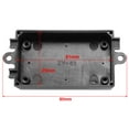 thumbnail image 4 of 5pcs 80 x 38 x 22mm Electronic Plastic DIY Junction Box Enclosure Case Black, 4 of 6
