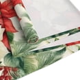 thumbnail image 4 of Christmas Table Runner, Holiday Poinsettia Table Runner, 4 of 5