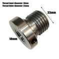 thumbnail image 1 of Chendee Wood Lathe Chuck Adapter Screw Thread Spindle Adapter For Wood Turning Lathe,33Mm To 18Mm, 1 of 9