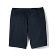 thumbnail image 3 of Lands' End School Uniform Women's Plain Front Blend Chino Shorts, 3 of 3