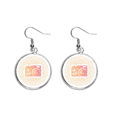 thumbnail image 1 of Camera Color Stereo Photography Ear Dangle Silver Drop Earring Jewelry Woman, 1 of 3
