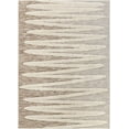 thumbnail image 2 of Well Woven Bellagio Brigida Coastal Geometric Stripes Beige 7'10" x 10'6" High-Low Flat-Weave Area Rug, 2 of 6
