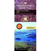 Northern Forest Canoe Trail Maps Northern Forest Canoe Trail #10 - Greater Jackman: Maine: Spencer Stream to Moosehead Lake, Book 10, (Paperback)