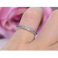 thumbnail image 3 of Alexandrite Engagement Eternity Band Ring Gift For Love 925 Sterling Silver Gemstone Jewelry For Women Gift, 3 of 5