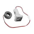 thumbnail image 2 of LED Digital Display AC Voltage Current Meter Indicator 22mm 0-100A Meter Indicator (white), 2 of 5