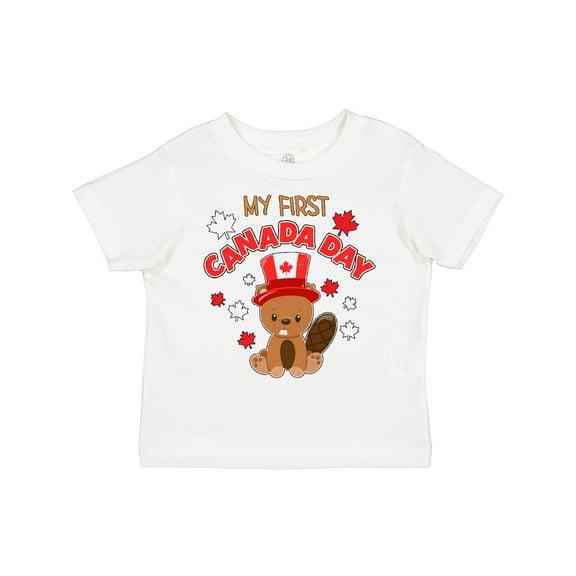 Inktastic My First Canada Day Boys or Girls Toddler T-Shirt