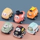 thumbnail image 3 of Coches de juguete para bebé coches suaves y resistentes coche de tracción hacia atrás Mini coche de carreras juguete educativo para niños y niñas de 1 2 3 4 y 5 años, 3 of 5