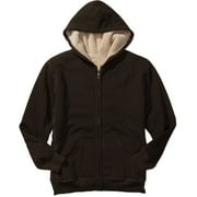Faded Glory - Big Men's Plush Shearling-Lined Zip Hoodie