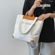 thumbnail image 5 of JennyShop Bolsa De Tote De Gran Capacidad Para Mujeres, Bolsa De Lata Cualificable, Bolsa De Trabajo Casual Para Hombres Y Mujeres, 5 of 7