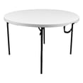 thumbnail image 3 of mesa redonda plegable 121.8 x 73.6 cm blanco polietileno, 3 of 5