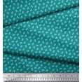 thumbnail image 3 of Soimoi Rayon Crepe Fabric Anchor Hook Nautical Print Sewing Fabric Yard 46 Inch Wide, 3 of 3