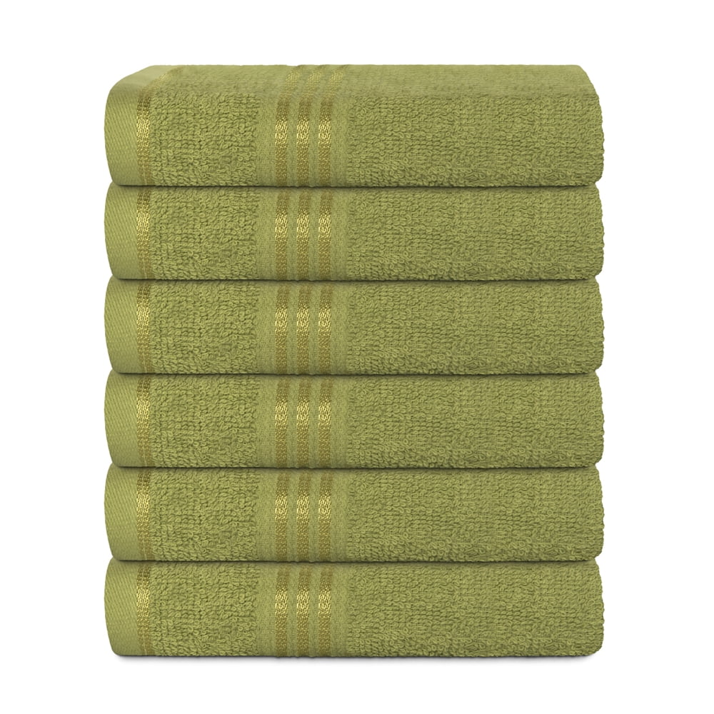 Details about   Pack of 6 Luxury Hand Towels 550 gsm available in Beautiful Colours !!! 