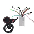 thumbnail image 4 of Goick Controlador-Controlador de Bicicleta eléctrica Panel de Control de Pantalla LCD con Accesorio de Interruptor Variable para Scooter eléctrico(36V 250 / 350W), 4 of 5