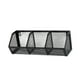 thumbnail image 1 of Cesta colgante organizadora de cocina, versátil y elegante, cesta de almacenamiento para guardar ajos. Cuadrícula negra 3, 1 of 9