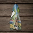 thumbnail image 4 of Golden Retriever Spring Path Kitchen Towel, 4 of 5