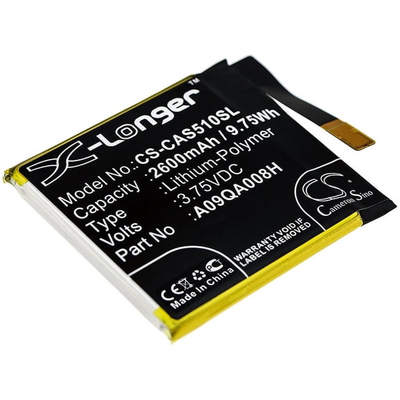 2600mAh 023.B0008.0061 A09QA008H Battery for CATERPILLAR S50c