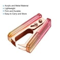 thumbnail image 4 of Uxcell Stapler Puller Acrylic Body Metal Jaw Office Home Staple Removers, Colored 2 Pack, 4 of 6