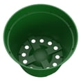 thumbnail image 2 of Mainstays 10 inch Grower Pot - Green Planter with Drainage, 2 of 5