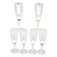 thumbnail image 1 of Luminous Champagne Glass, Interesting Ambience Long Endurance Automatic Switch 6 PCS PS LED Luminous Cocktail Glass  For Bar, 1 of 8