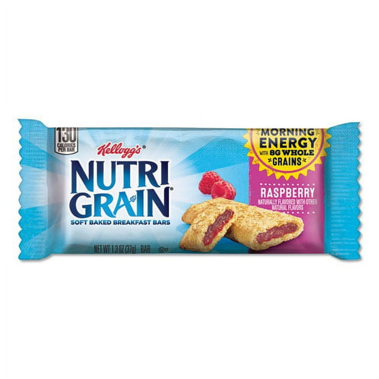 Nutri-Grain Soft Baked Breakfast Bars, Raspberry, Indv Wrapped 1.3 oz Bar, 16/Box Nutri-Grain Soft Baked Breakfast Bars, Raspberry, Indv Wrapped 1.3 oz Bar, 16/Box