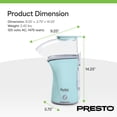 thumbnail image 4 of Presto Poplite Plus Hot Air Popper Blue Hot Air Electric Popcorn Popper, 4 of 11