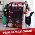 thumbnail image 3 of Juego Baloncesto Canasta Para Niños Aros Doble Tiro Infantil, 3 of 5