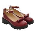 thumbnail image 1 of 1 par de zapatos sencillos de primavera y verano con lazo elegantes para mujer., 1 of 6