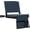 Midnight Blue, variant on Stadium Seats with Back Support for Bleachers, Folding Bleacher Seat Bleacher Chairs with Back and Cushion, Padded Stadium Chair with Shoulder Strap, 3 Large Mesh Pocket & Carry Handle
