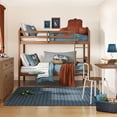 thumbnail image 3 of Mainstays Kids Tufted Blue Grid Washable Area Rug, 5' x 7', 3 of 7