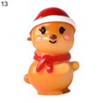thumbnail image 1 of Estatuas de Navidad coloridas y exquisitas artesanías pequeñas decoraciones de pasteles de estatuas de árboles de Navidad de Papá Noel, 1 of 5