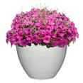 thumbnail image 3 of Decatur 20 In. Starlight White Resin Planter, 3 of 4
