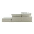 thumbnail image 5 of Moe's Home Collection Clay Dream Modular Sectional Coastside Sand Fabric, 5 of 7