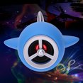 thumbnail image 1 of Mini altavoz inalámbrico con forma de avión compatible con Bluetooth Ranura para tarjeta AUX TF (azul oscuro) -135450.02, 1 of 7