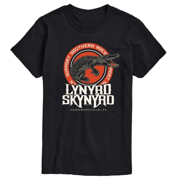 Lynyrd Skynyrd - Support Southern Rock - Men's Short Sleeve Graphic T-Shirt