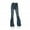 Dark Blue*, variant on OSOLU Children Girls Flared Pants Stretch Bootcut Jeans Comfortable Soft Casual with Pockets Classic Trendy Trousers