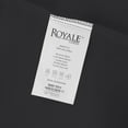 thumbnail image 4 of Royale Linens Queen Pillowcase Set of 2 - Bed Pillow Cover - 20" x 30" - Black Pillowcases - 1800 Brushed Microfiber, Wrinkle & Fade Resistant - Soft & Cozy- Queen Size Pillow Case (Queen, Black) Black Queen Pillow Case (20'x30'), 4 of 9