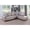 Beige, variant on LIFESTYLE L Shape Sectional Sofa Sets with Waist Pillows for Living Room, Latte